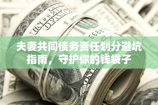 北京夫妻共同债务责任划分避坑指南，守护你的钱袋子
