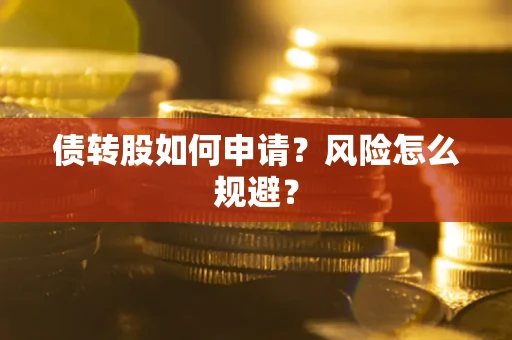 北京债转股如何申请？风险怎么规避？