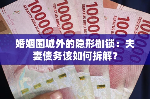 北京婚姻围城外的隐形枷锁：夫妻债务该如何拆解？