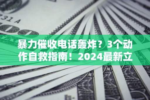 北京暴力催收电话轰炸？3个动作自救指南！2024最新立案标准全解析
